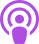 Apple Podcast icon